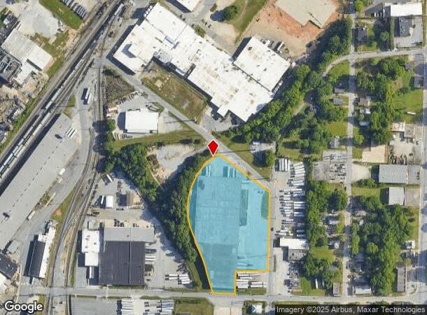 1100 Redding Dr, High Point, NC Parcel Map