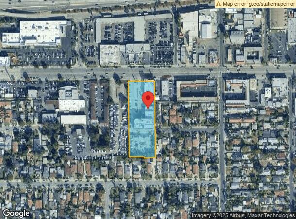  3500 E Colorado Blvd, Pasadena, CA Parcel Map