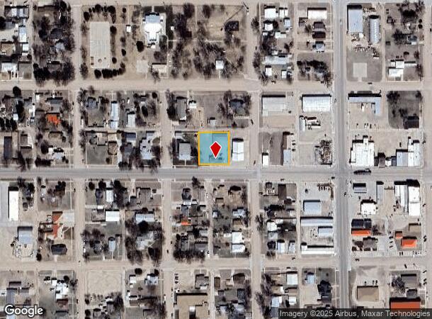 215 W Long St, Dighton, KS Parcel Map