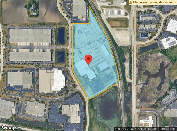  1500 Franklin Blvd, Libertyville, IL Parcel Map