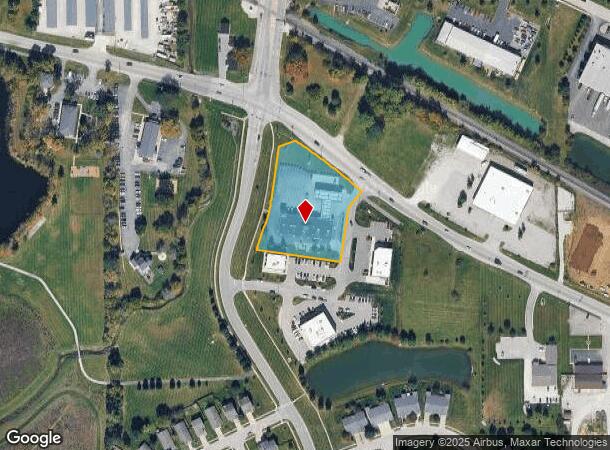  1447 E Main St, Brownsburg, IN Parcel Map