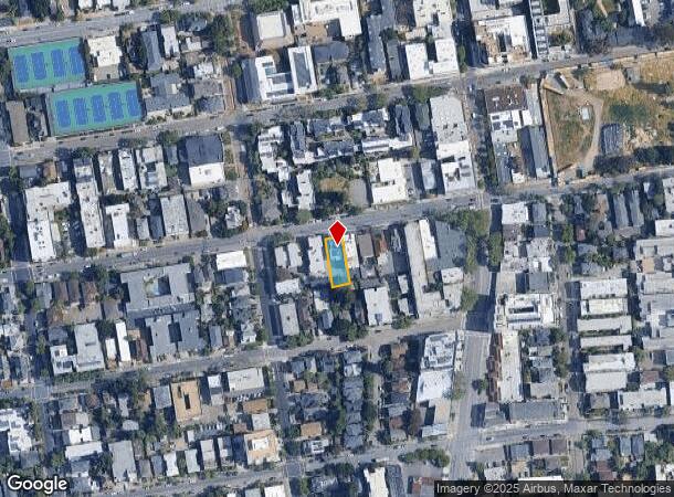  2414 Dwight Way, Berkeley, CA Parcel Map