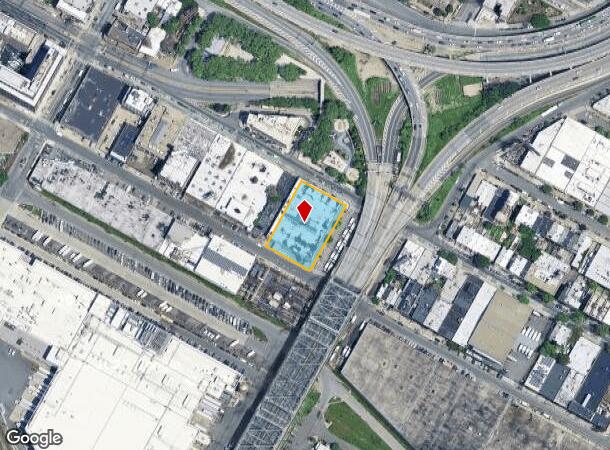  639 E 133Rd St, Bronx, NY Parcel Map