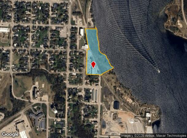 1009 Manistee St, Manistee, MI Parcel Map