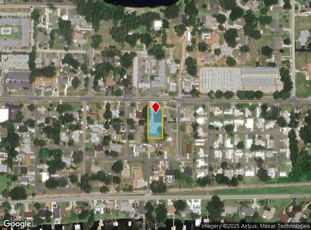 1410 E Alfred St, Tavares, FL Parcel Map