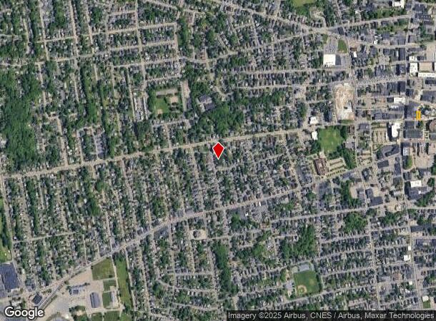  24 Elm Ave, Brockton, MA Parcel Map