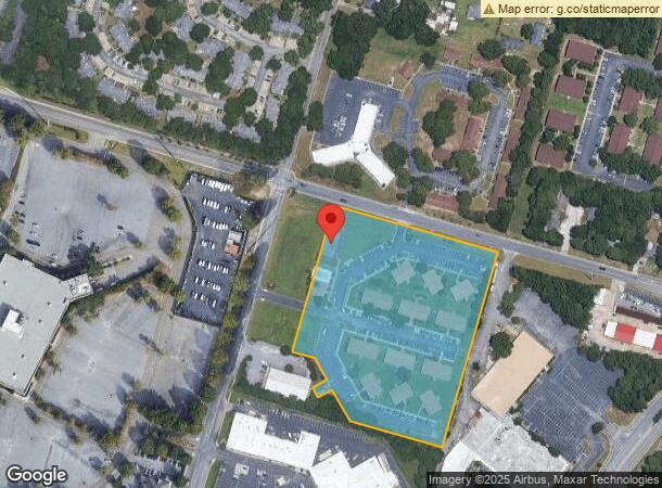  1029 Shawnee St, Savannah, GA Parcel Map