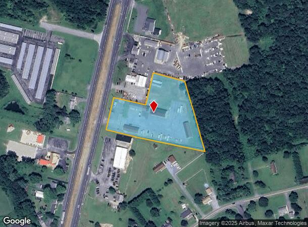  9959 S Dupont Hwy, Felton, DE Parcel Map