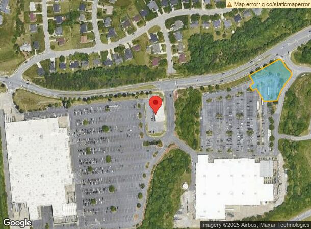  107 W Elmsley St, Greensboro, NC Parcel Map