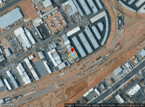 703 Foothill Ct, Boulder City, NV Parcel Map