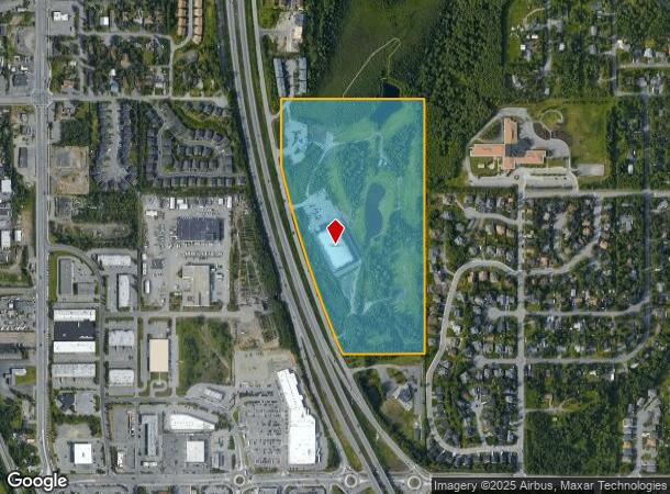  11701 Brayton Dr, Anchorage, AK Parcel Map