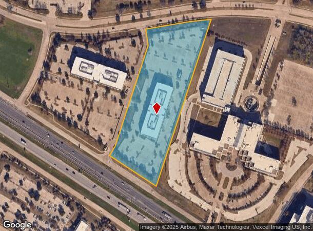 2001 W John Carpenter Fwy, Irving, TX Parcel Map