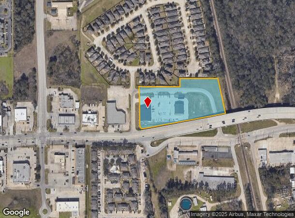 25046 Abbey Ln, Spring, TX Parcel Map