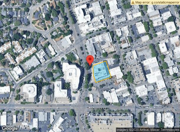  1380 N California Blvd, Walnut Creek, CA Parcel Map