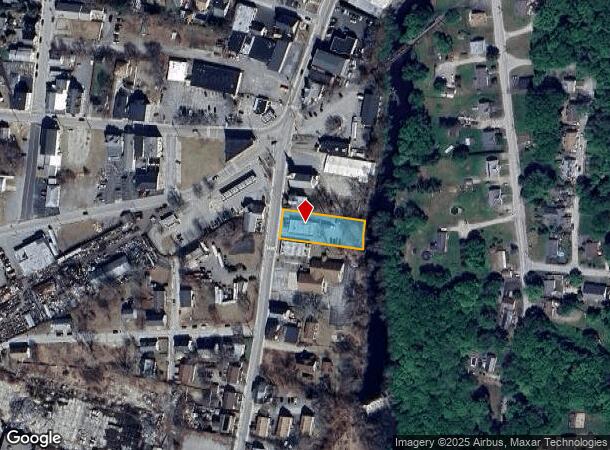 21 S Main St, Moosup, CT Parcel Map