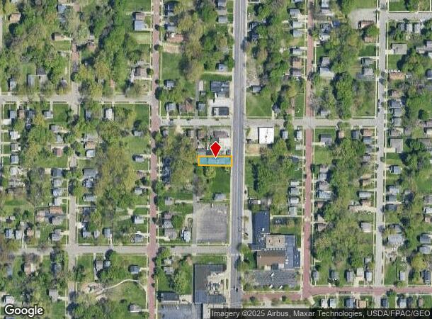  482 S Arlington St, Akron, OH Parcel Map