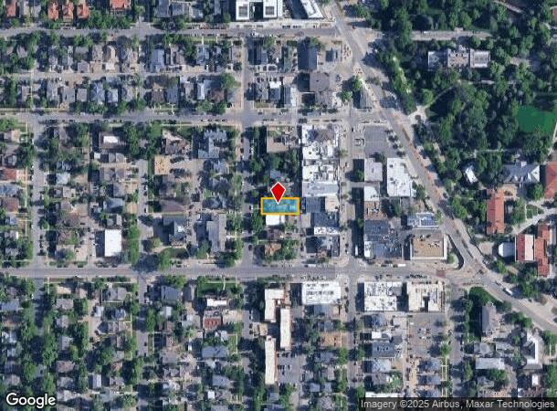 1130 12Th St, Boulder, CO Parcel Map
