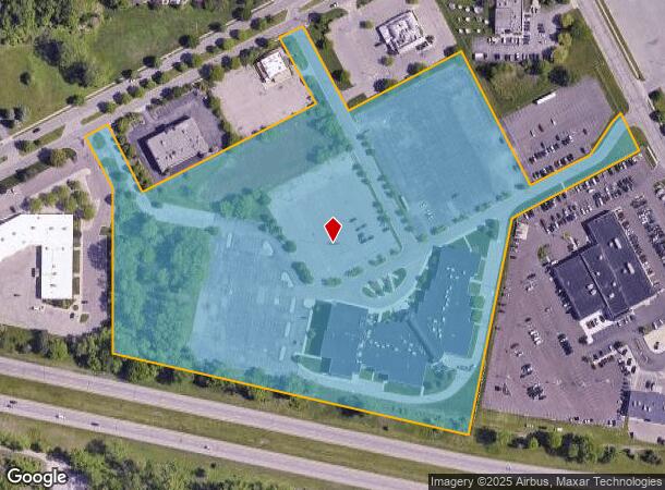 200 E Edgewood Blvd, Lansing, MI Parcel Map