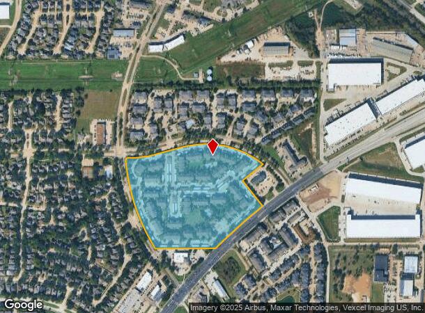  9125 Highway 6 N, Houston, TX Parcel Map