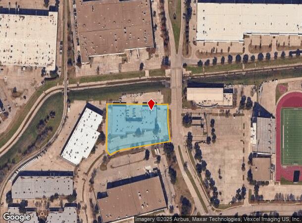 1840 Hutton Dr, Carrollton, TX Parcel Map