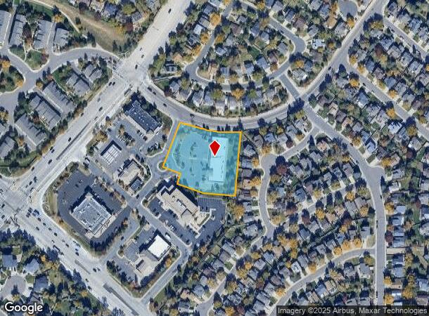  6670 Timberline Rd, Highlands Ranch, CO Parcel Map