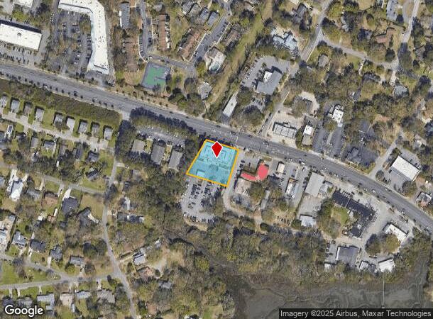 349 W Coleman Blvd, Mount Pleasant, SC Parcel Map