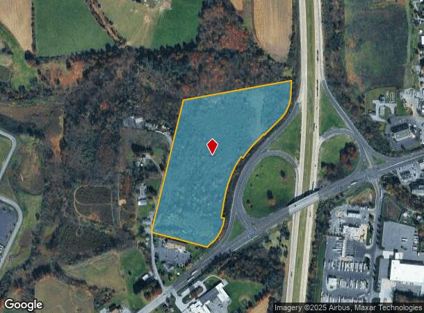 N Of Fisher Ave, Jonestown, PA Parcel Map