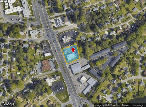 1025 Battlefield Blvd N, Chesapeake, VA Parcel Map