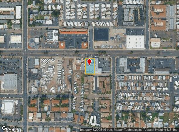  1161 E Main St, El Cajon, CA Parcel Map