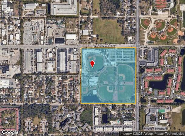  2700 12Th St, Sarasota, FL Parcel Map