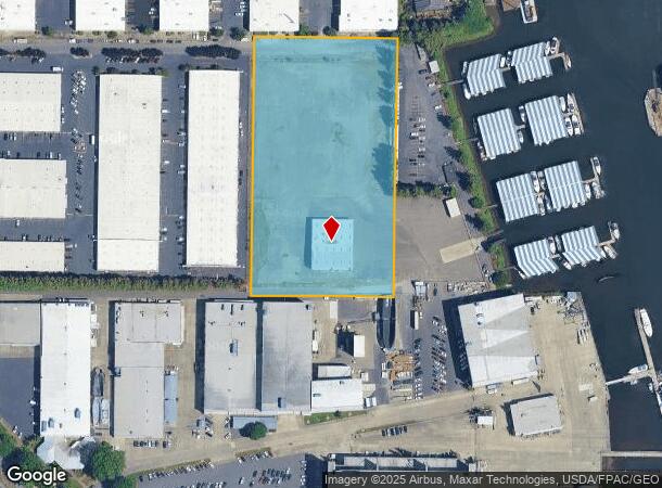 1801 S 93Rd St, Seattle, WA Parcel Map