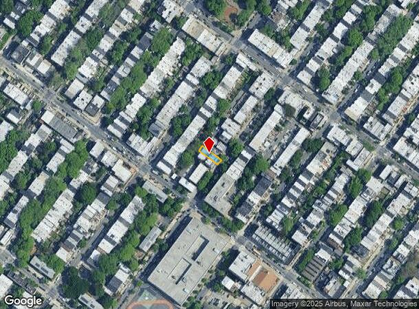  183 Eldert St, Brooklyn, NY Parcel Map