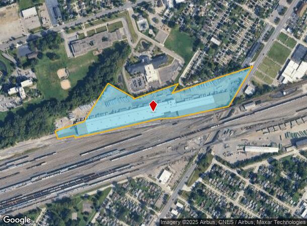  17801 Dix Rd, Melvindale, MI Parcel Map