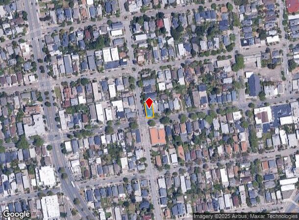 1603 Alcatraz Ave, Berkeley, CA Parcel Map