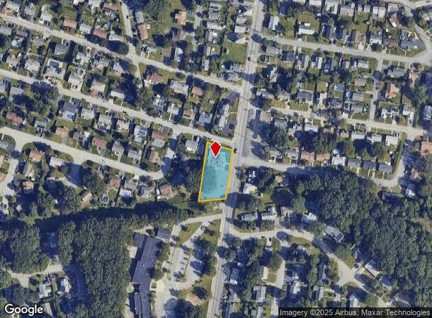 351 Budlong Rd, Cranston, RI Parcel Map