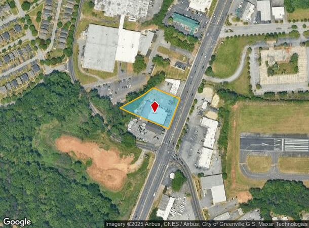  211 N Pleasantburg Dr, Greenville, SC Parcel Map