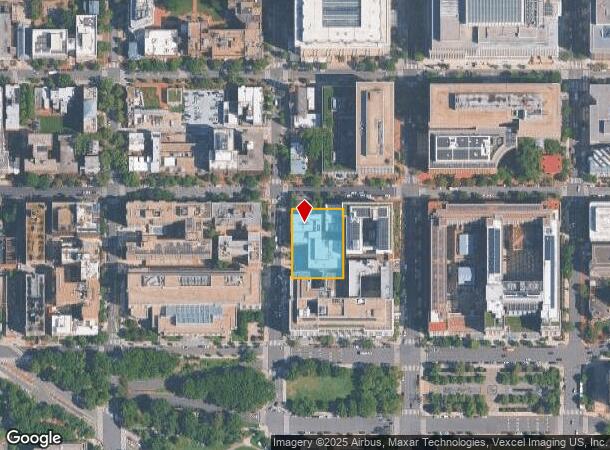  1922 F St Nw, Washington, DC Parcel Map