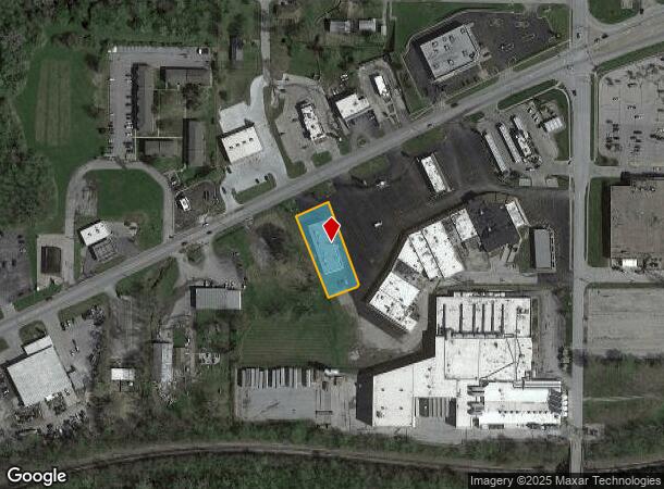  1761 W Jesse James Rd, Excelsior Springs, MO Parcel Map