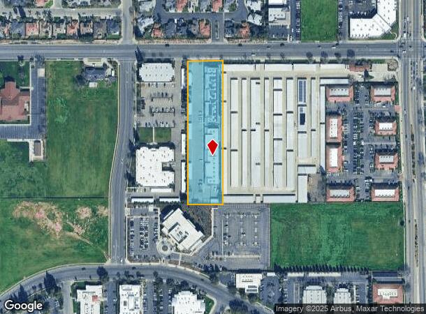  1281 E Alluvial Ave, Fresno, CA Parcel Map