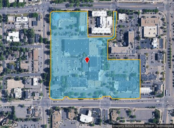 2525 Arapahoe Ave, Boulder, CO Parcel Map