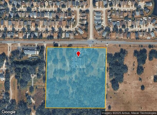 3611 County Line Rd E, Lutz, FL Parcel Map