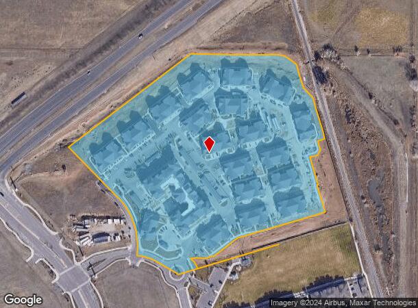  13872 Del Corso Way, Broomfield, CO Parcel Map