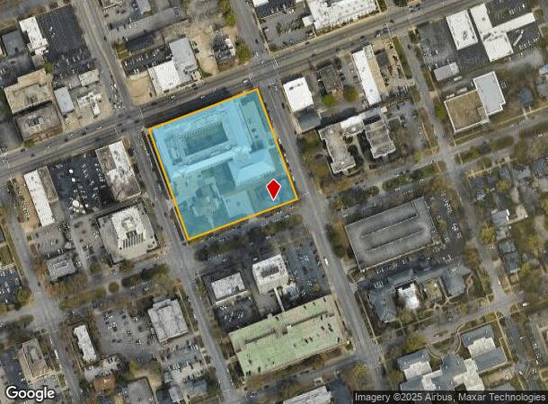 1527 Senate St, Columbia, SC Parcel Map