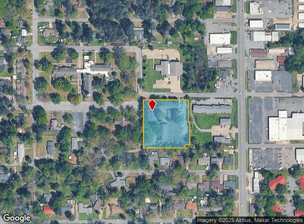 3201 S Beech St, Pine Bluff, AR Parcel Map