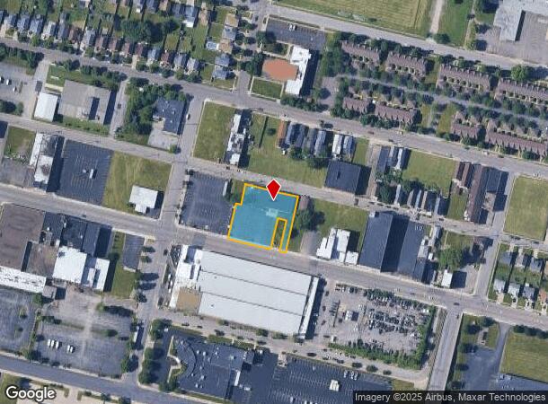316 Seneca St, Buffalo, NY Parcel Map