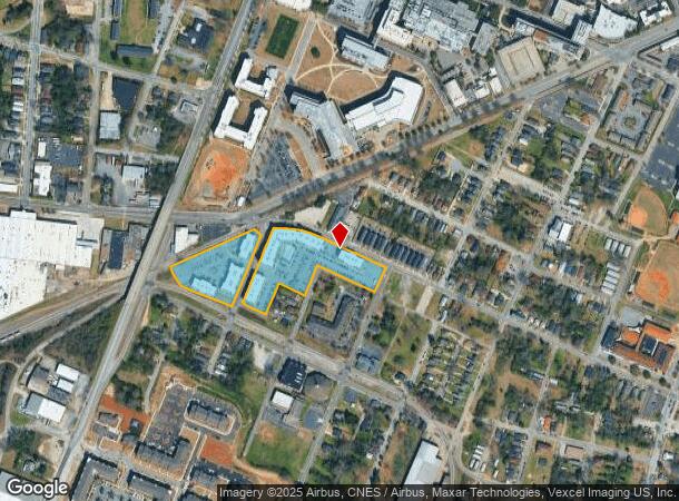 1480 Wrightsboro Rd, Augusta, GA Parcel Map