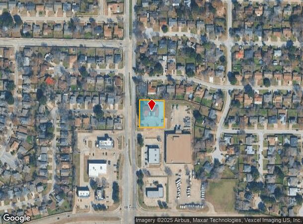 5225 Matlock Rd, Arlington, TX Parcel Map