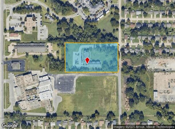 2750 S Ash Ct, Broken Arrow, OK Parcel Map