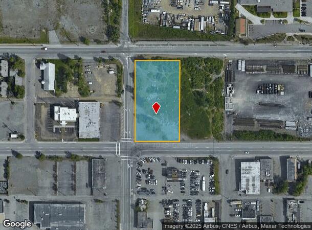  911 E 4Th Ave, Anchorage, AK Parcel Map