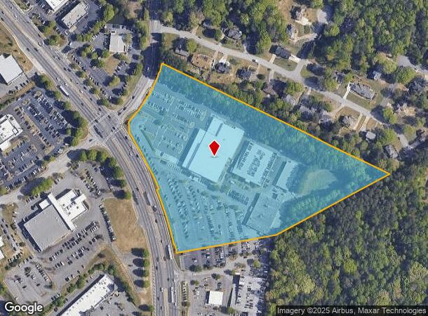  3505 Buford Dr, Buford, GA Parcel Map